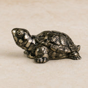 Natural Pyrite Tortoise Wealth Symbol thumbnail 2