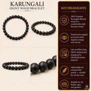 Karungali Ebony Wood Bracelet thumbnail 4