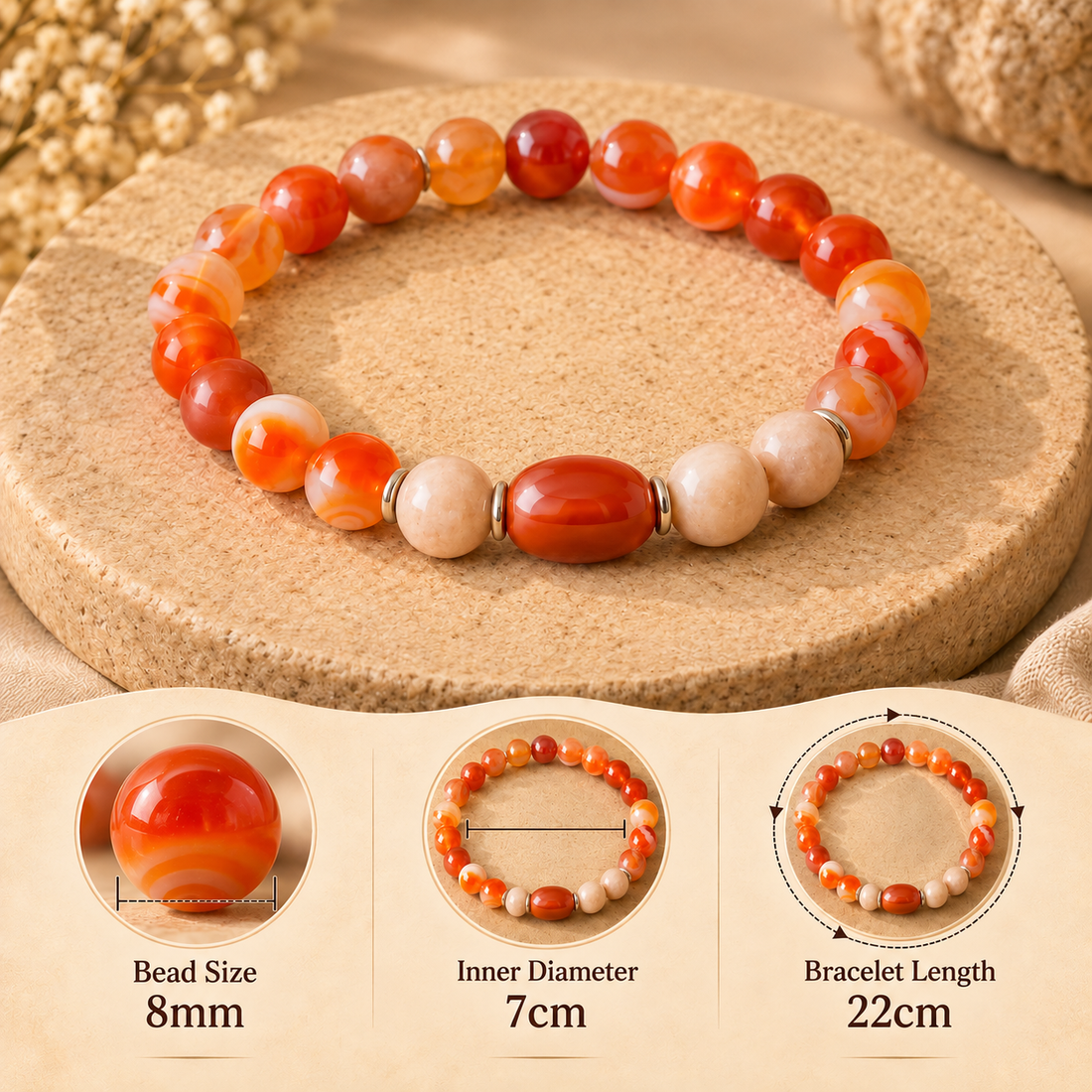 Vrishabh-वृषभ Rashi Bracelet (Taurus)