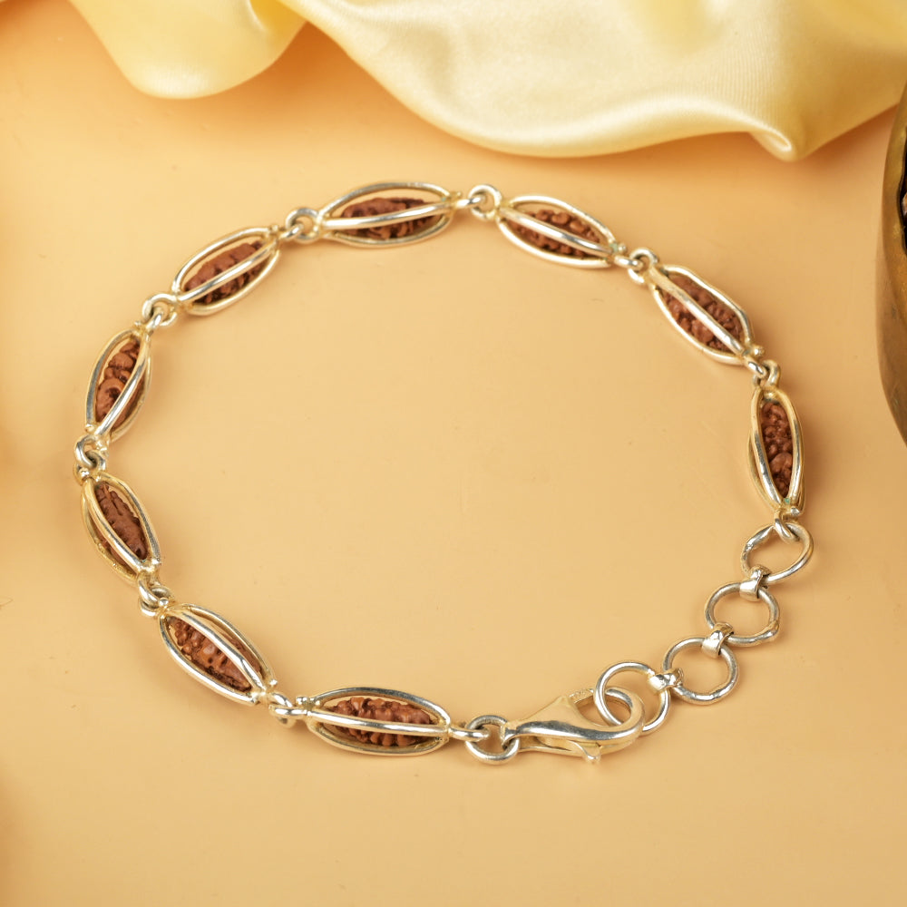1 Mukhi & Red Sandalwood Bracelet