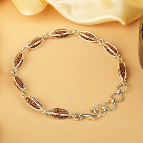 1 Mukhi & Red Sandalwood Bracelet