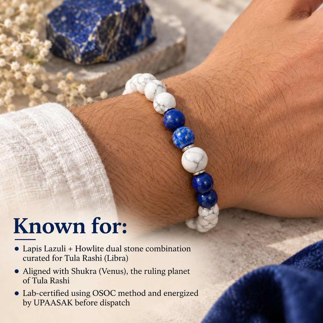 Tula-तुला Rashi Bracelet (Libra)
